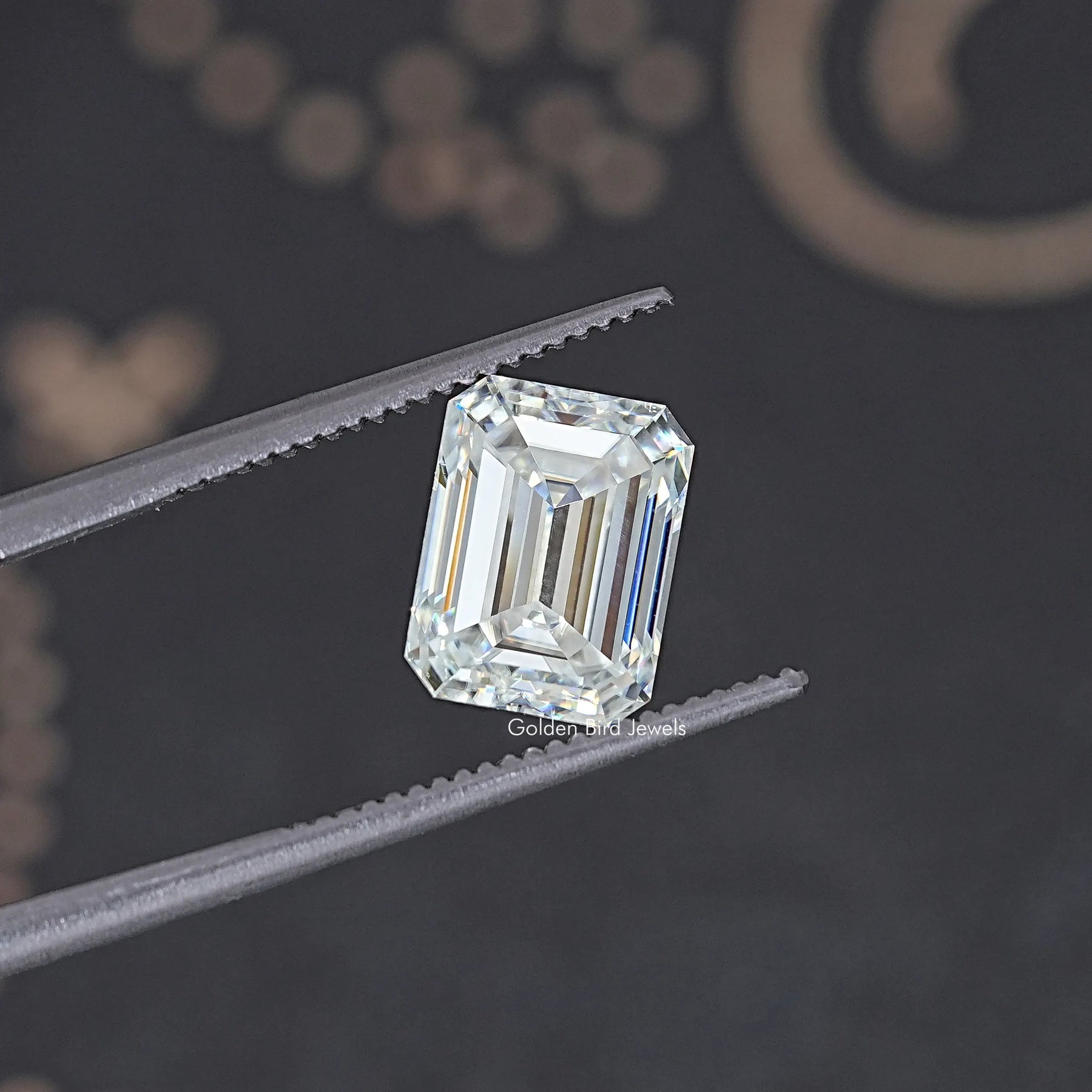 Emerald Moissanite Loose Stone