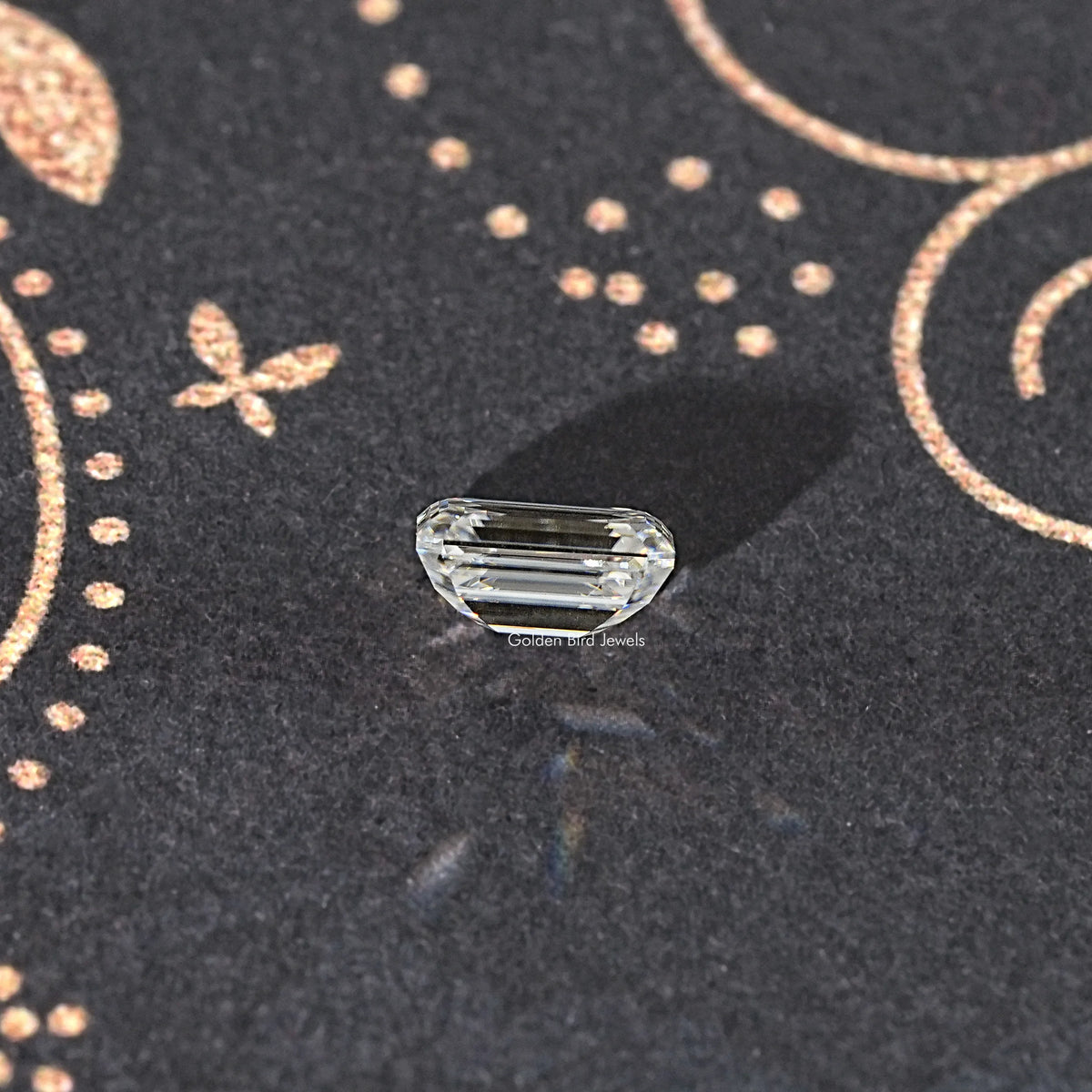 Near Colorless Emerald Moissanite Loose