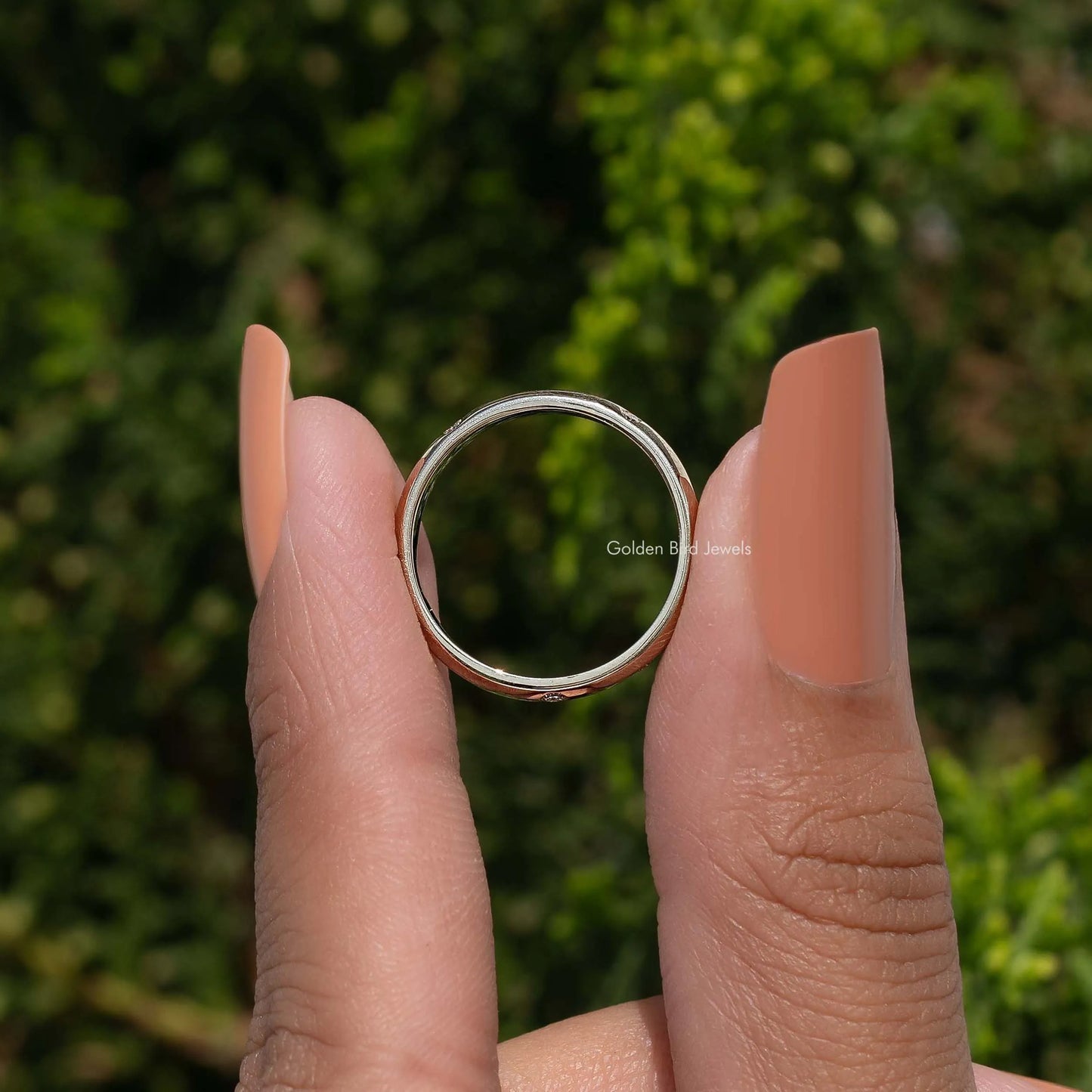 Flush Set Round Diamond Eternity Band