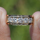 Round Cut Lab Diamond Channel Set Men's Ring
