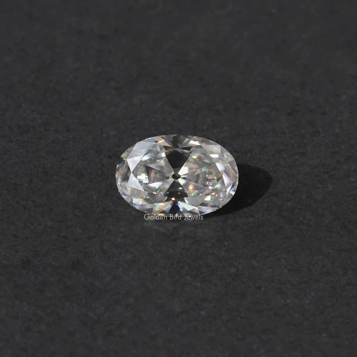 Colorless Old Mine Oval Moissanite Loose Stone