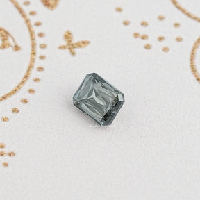 Gray Criss Cut Moissanite Loose Stone