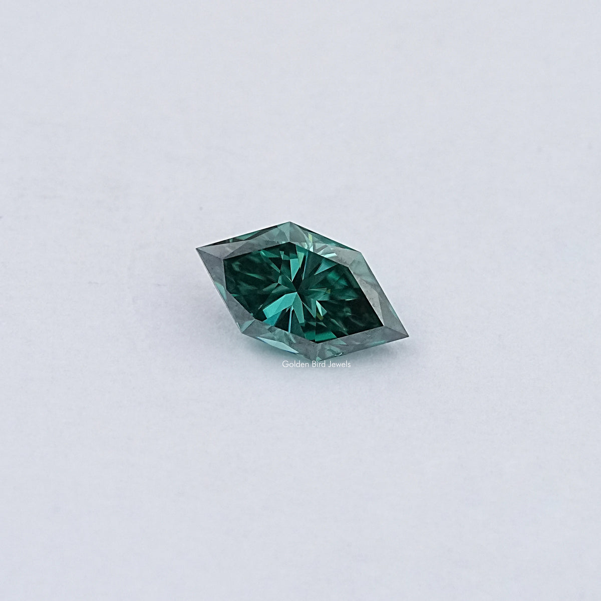 View Of Green Dutch Marquise Loose Moissanite 