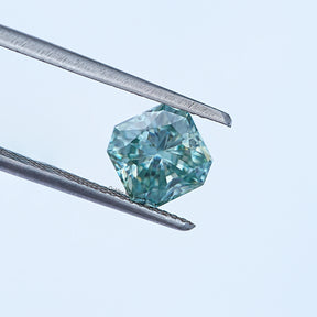 Green Radiant Cut Loose Stone