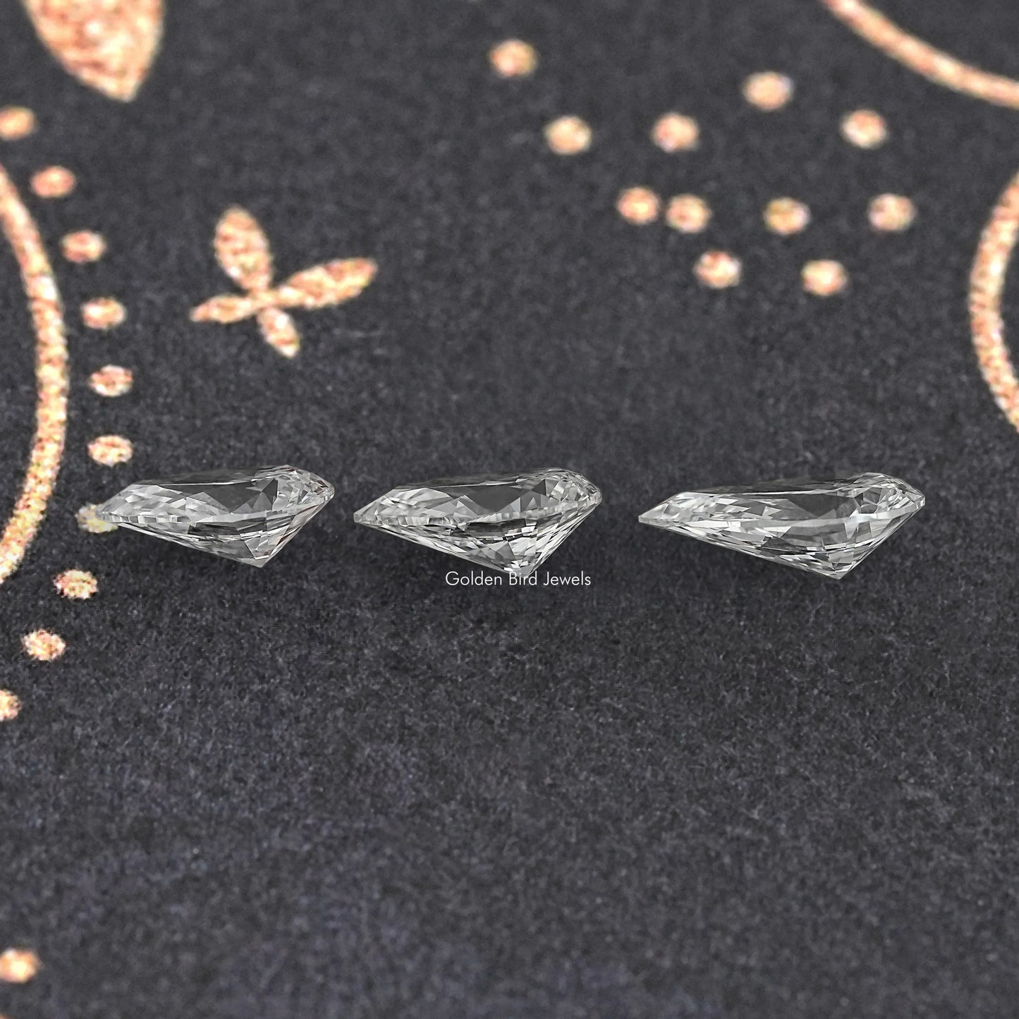 Pear Cut Lab Diamond Loose