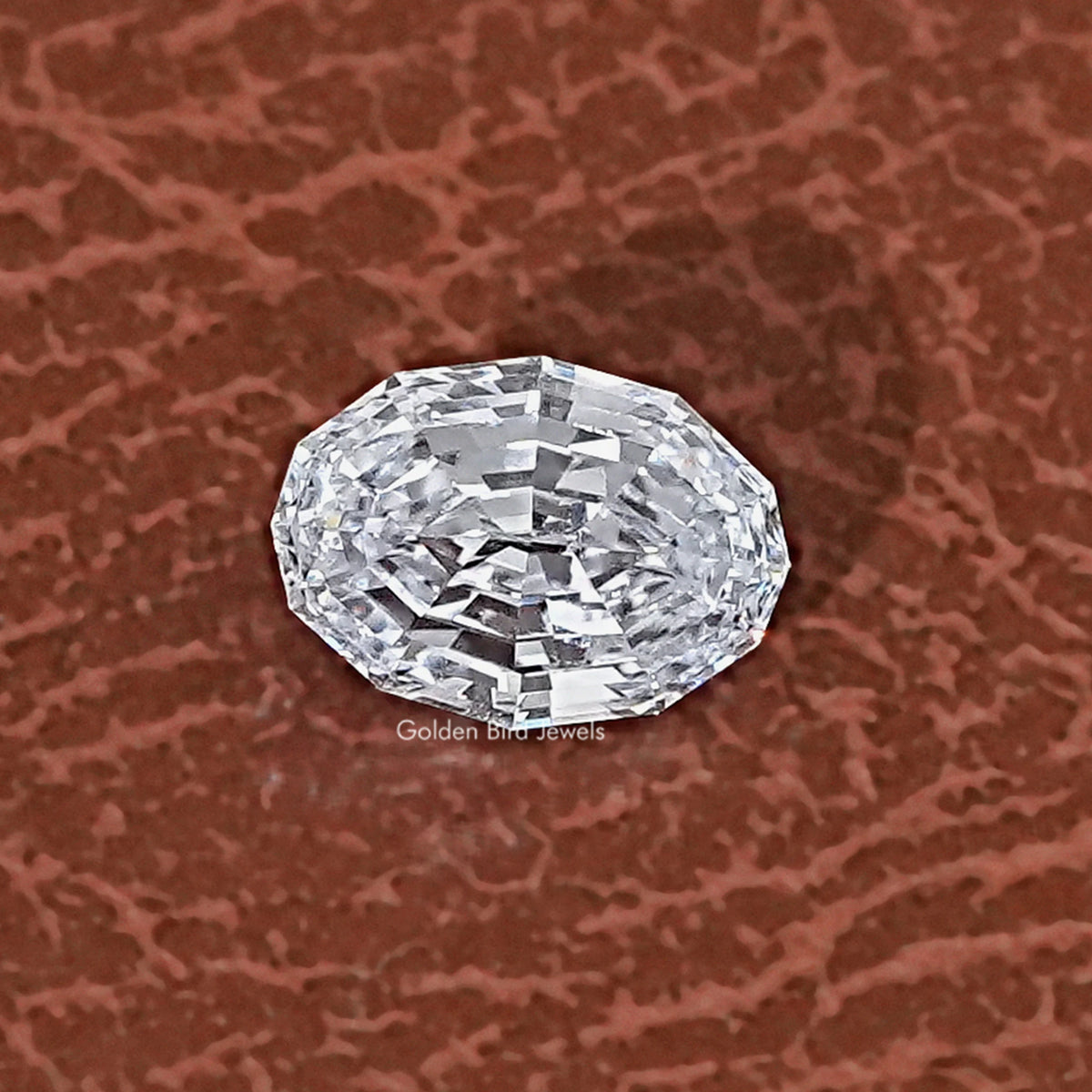 1 Carat Step Cut Oval Lab Grown Loose Diamond