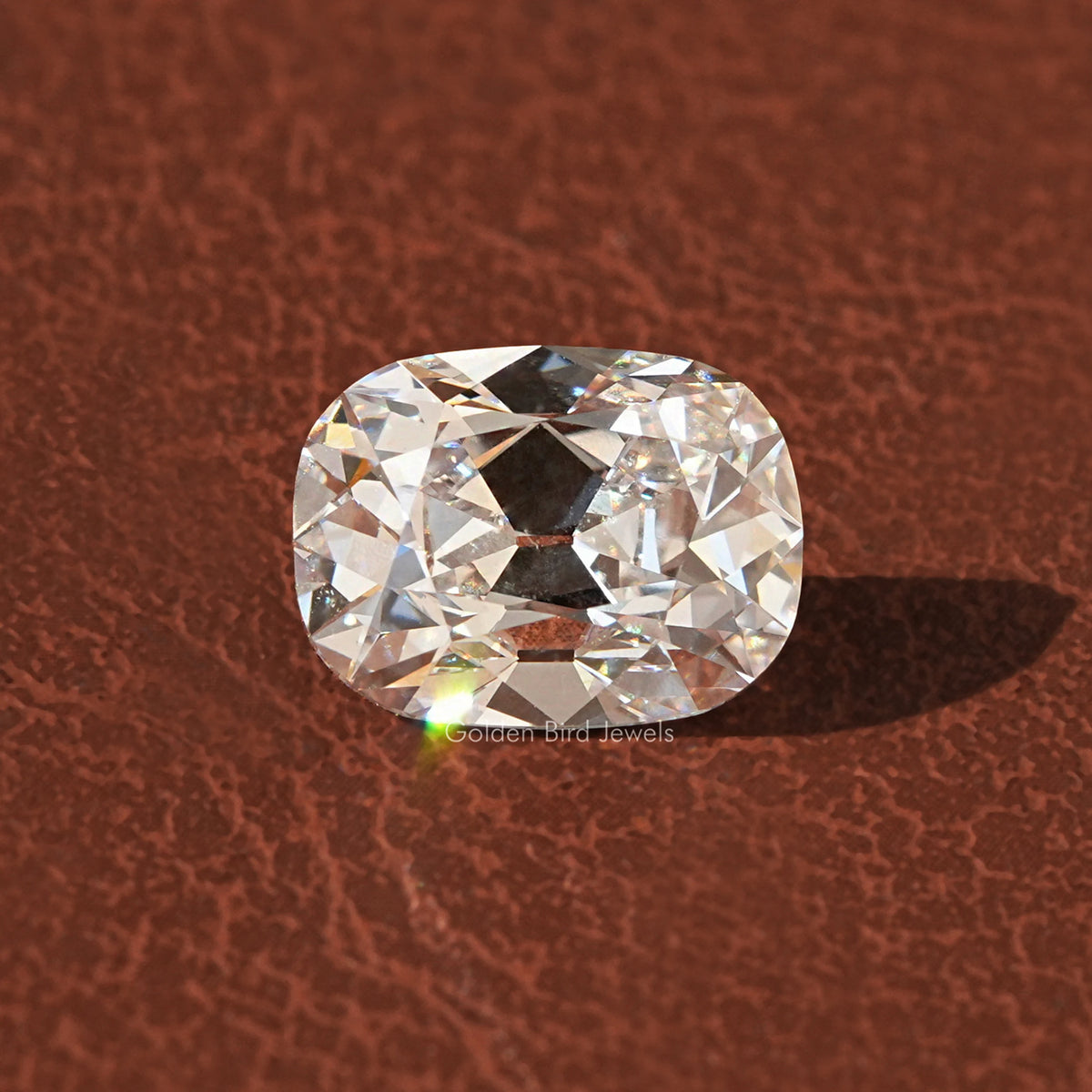Old Mine Cushion Cut Lab Grown Diamond