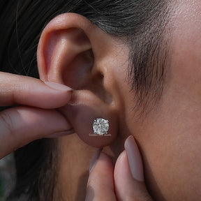 Old European cut lab diamond ring for women's wear 