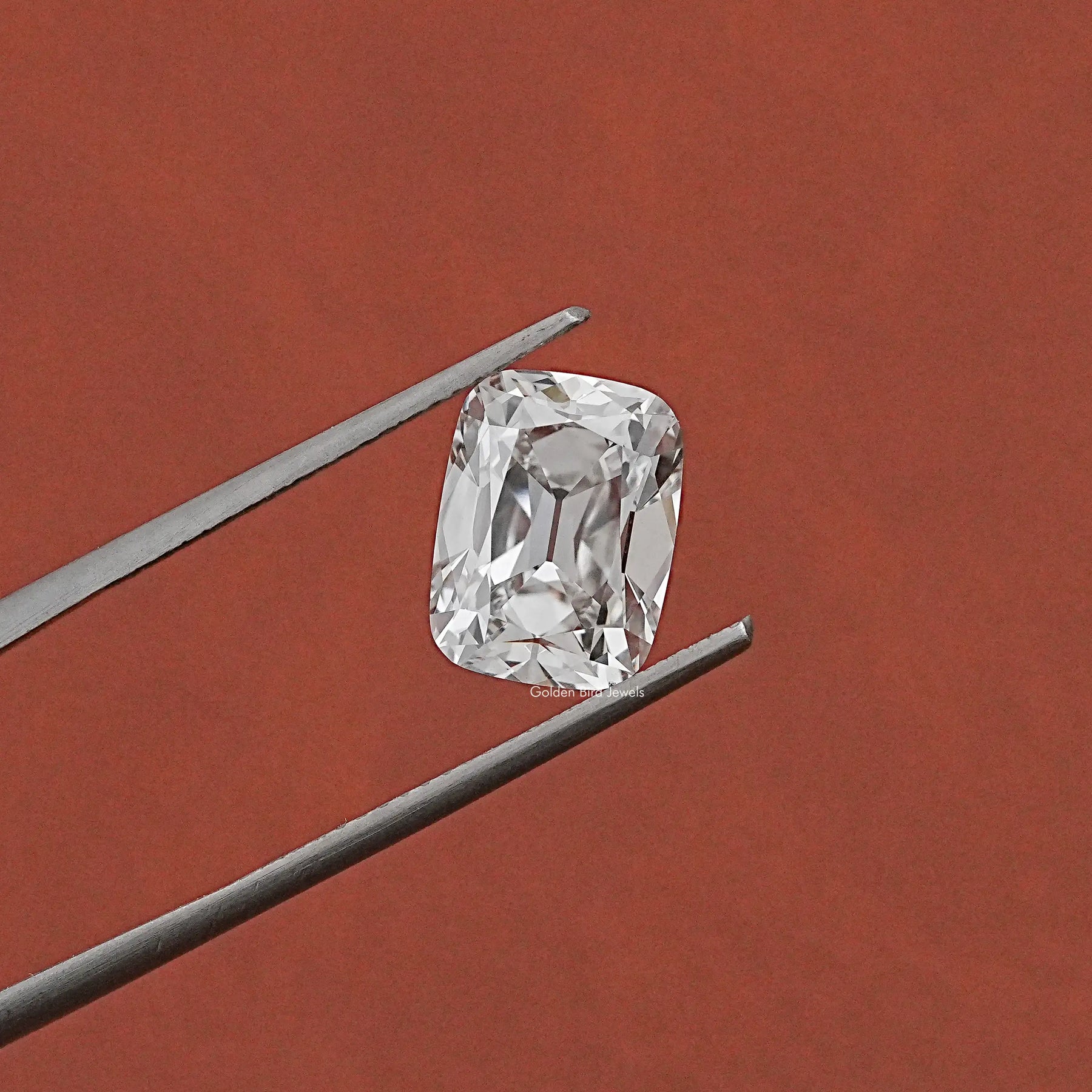 Elongated Old Mine Cushion Lab Grown Diamond