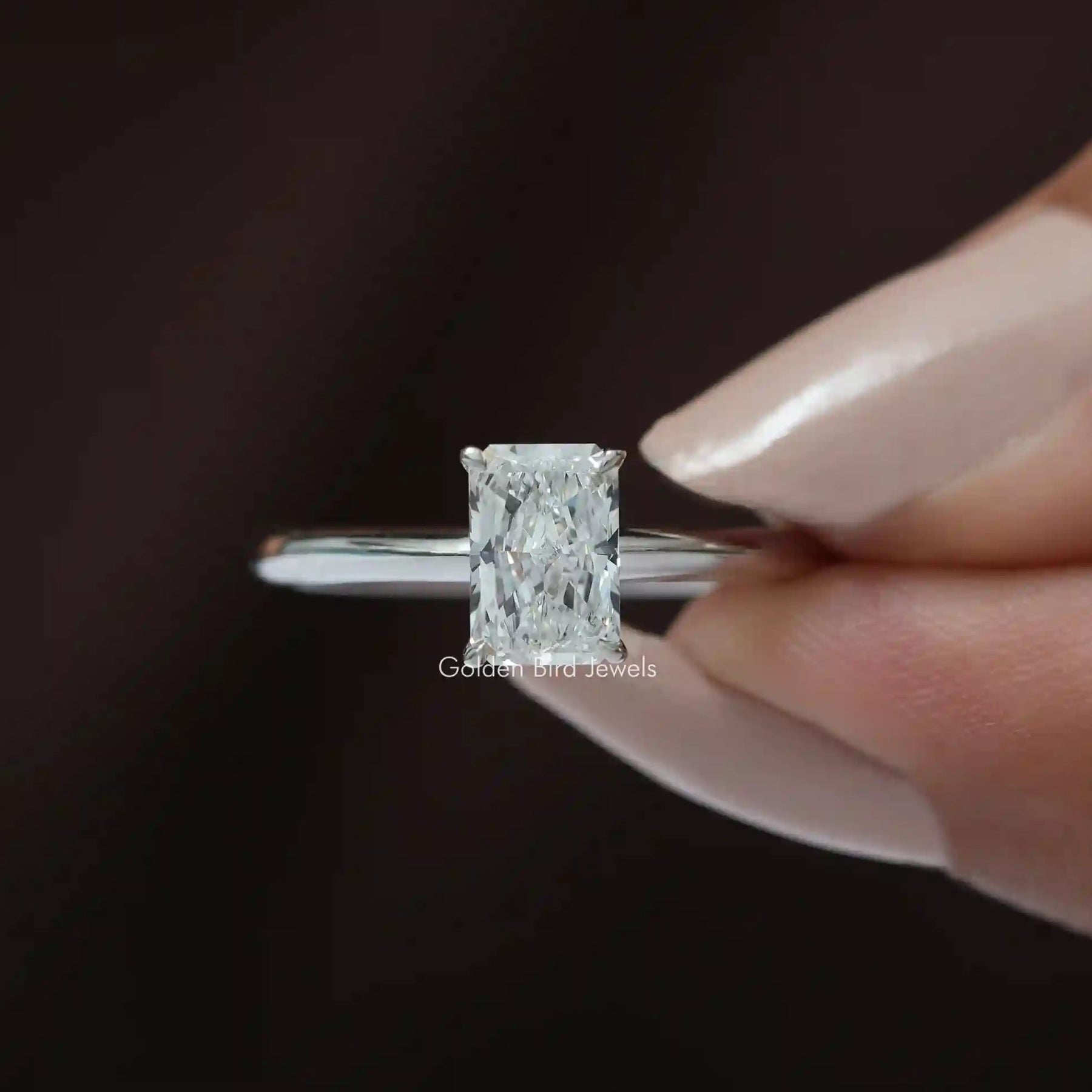 Anniversary Radiant Cut Ring - Main Image