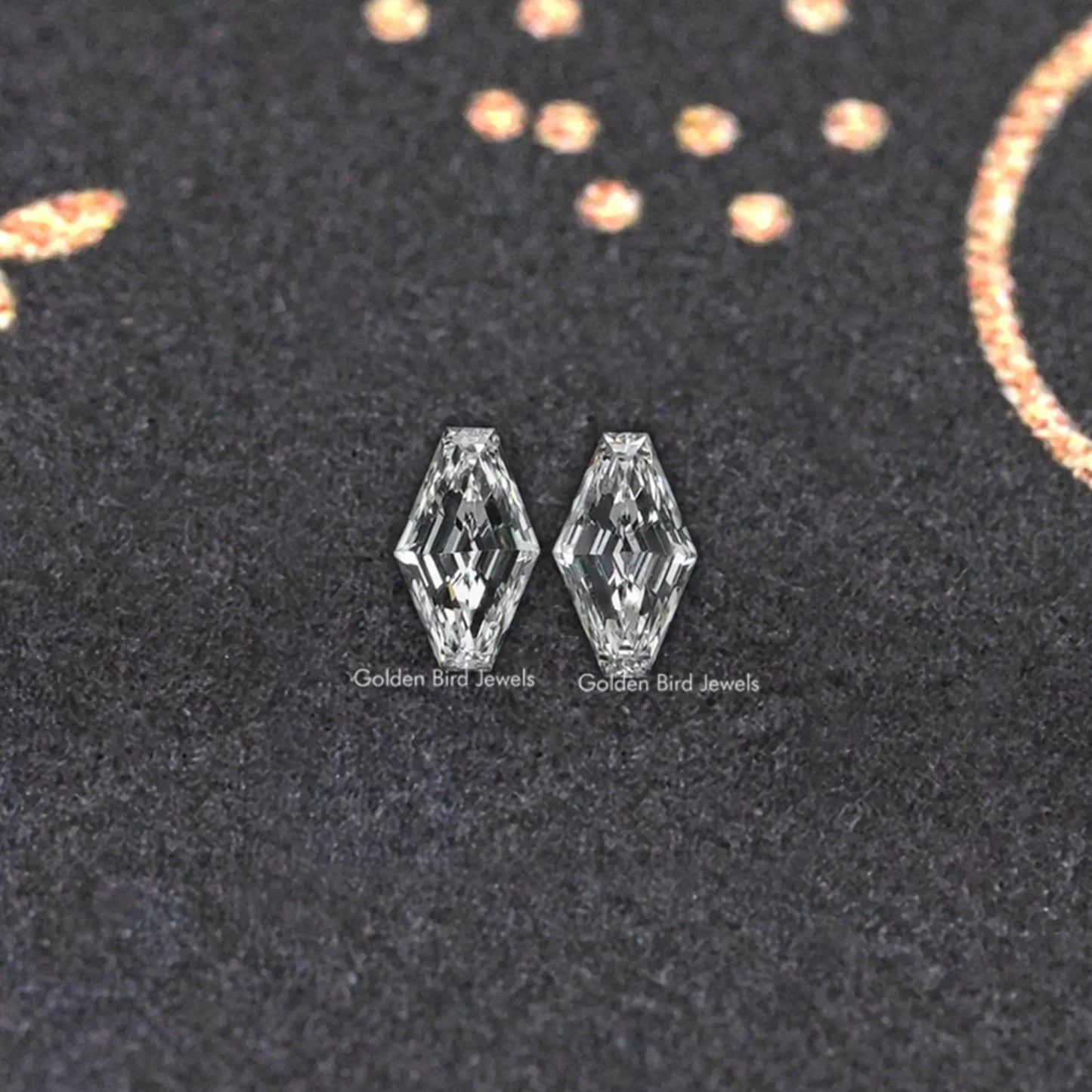 Modified Lozenge Cut Lab Grown Diamond