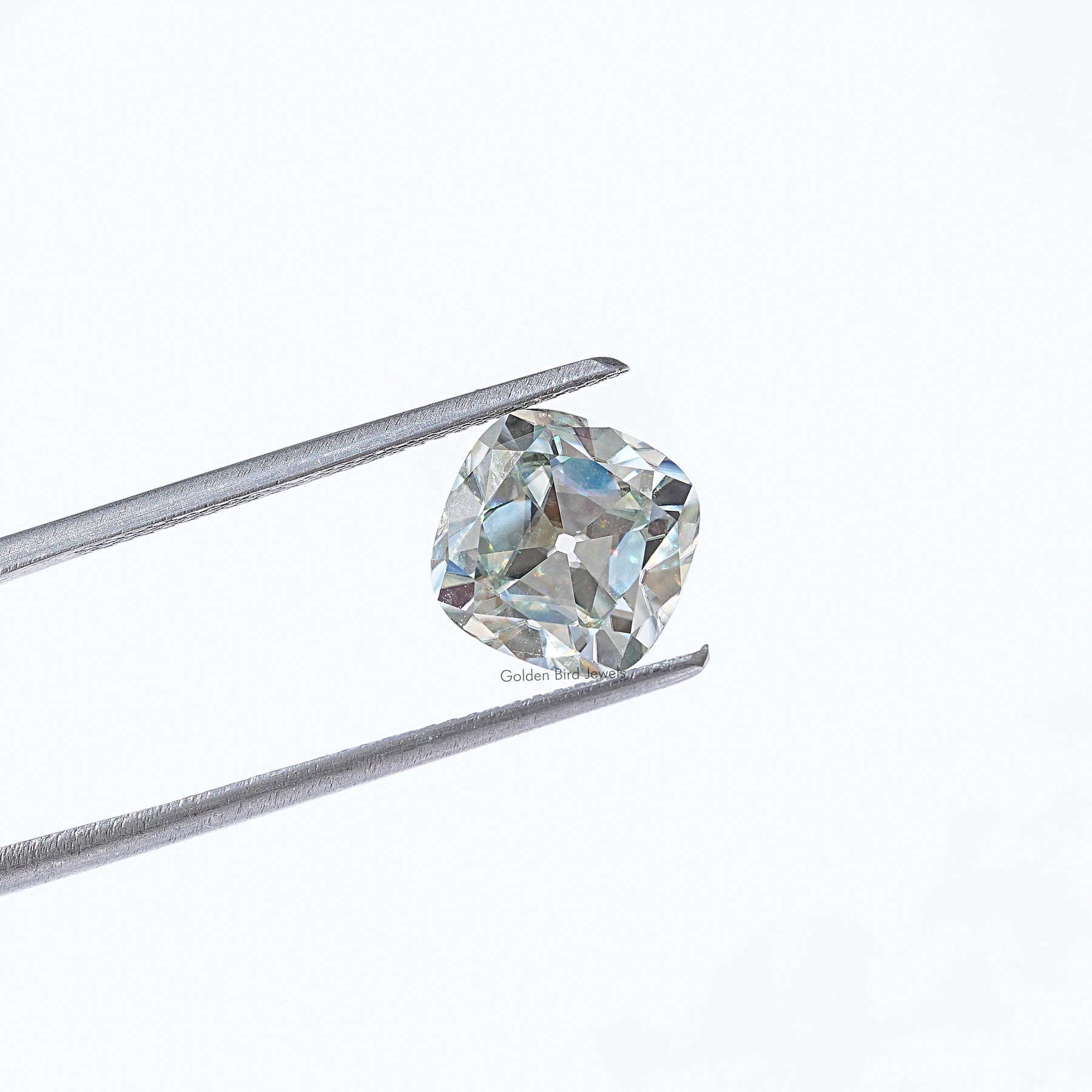 [Cushion Cut Loose Moissanite]-[Golden Bird Jewels]