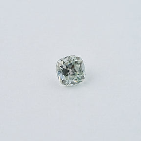 Light Blue Old Mine Cushion Cut Loose Moissanite