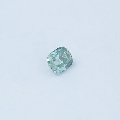 Close View Of Loose Moissanite Stone 