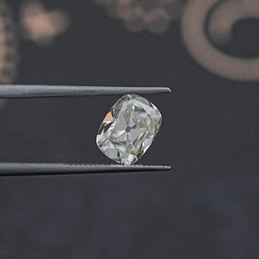Old Mine Cut Cushion Moissanite Loose Stone
