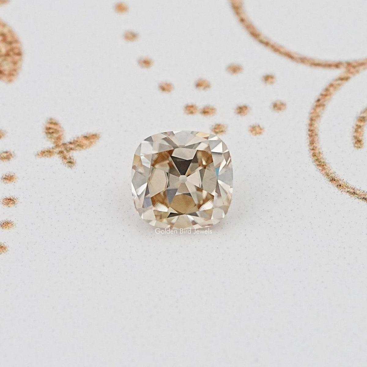 Loose Moissanite Old Mine Cut Cushion