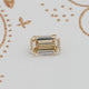 Loose Moissanite Yellow Old Mine Emerald