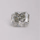 Grey Radiant Cut Loose Moissanite