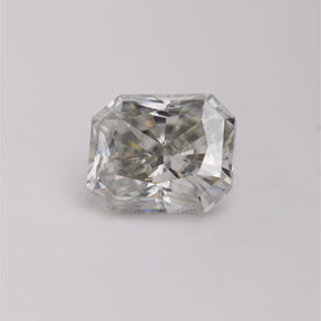 Grey Radiant Cut Loose Moissanite