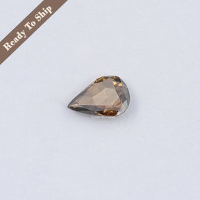 Rose Cut Pear Loose Moissanite