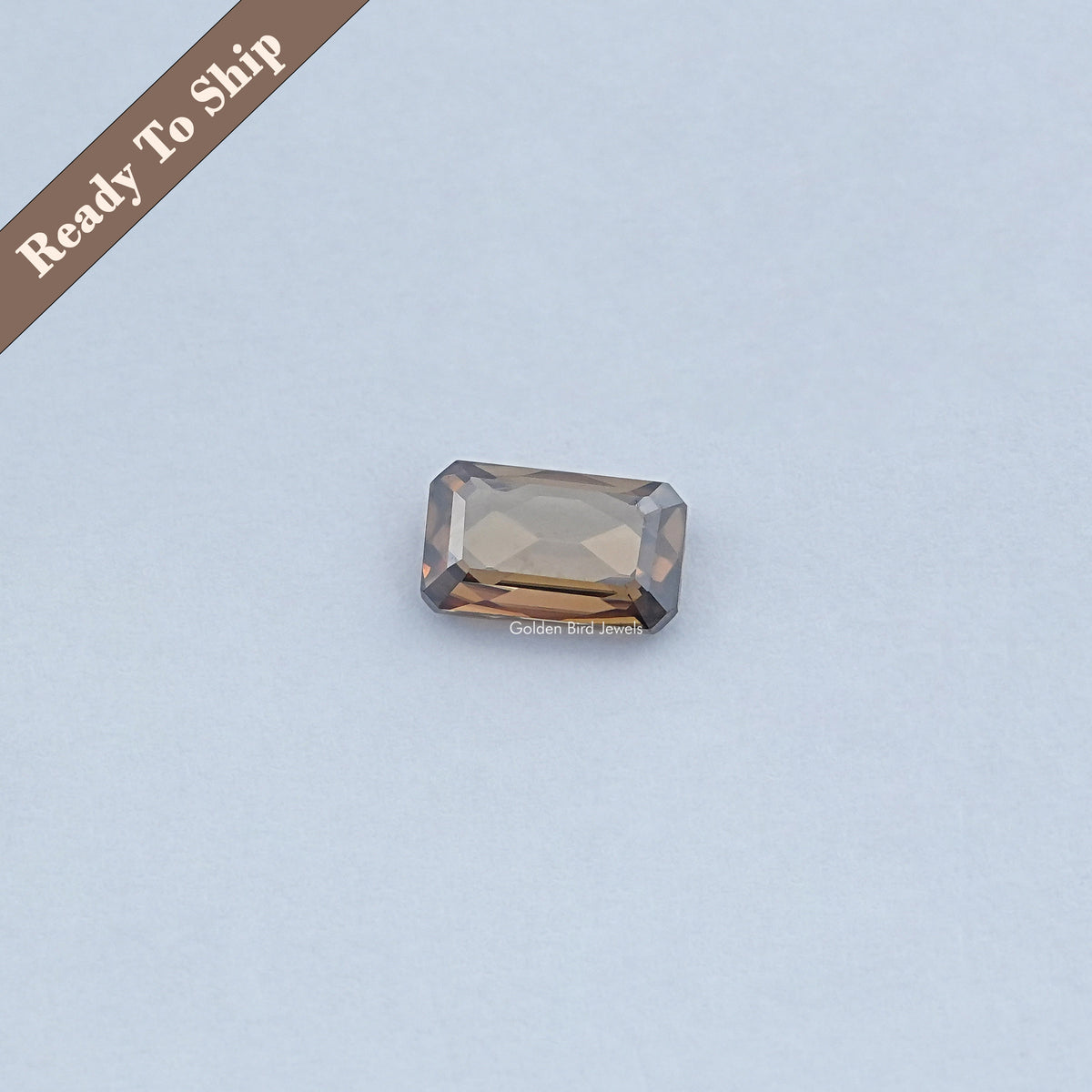 Rose Cut Emerald Loose Moissanite