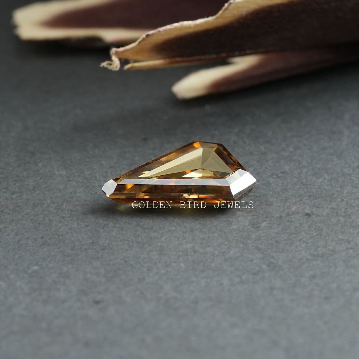 Calf's Head Portrait Cut Moissanite Loose Stone