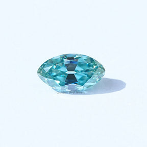 Cyan Blue Old Mine Moval Cut Loose Stone