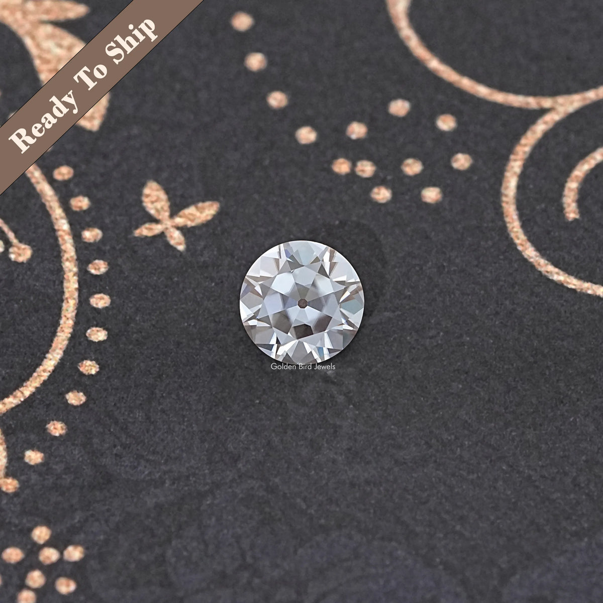 Old European Cut Round Loose Moissanite
