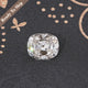 Near Colorless Old Cut Cushion Loose Moissanite