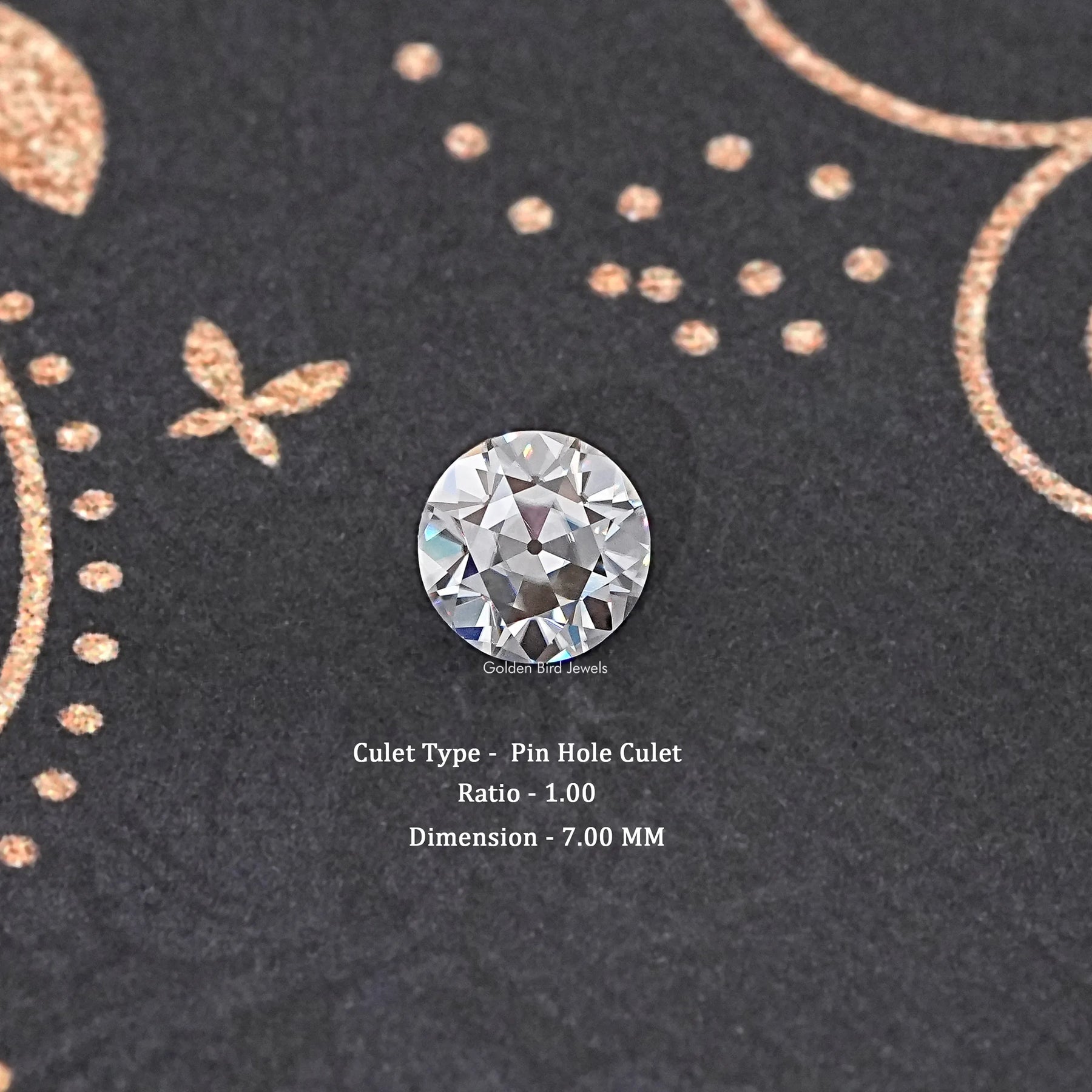 Old European Round Loose Moissanite