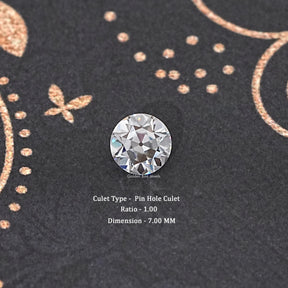 Old European Round Loose Moissanite