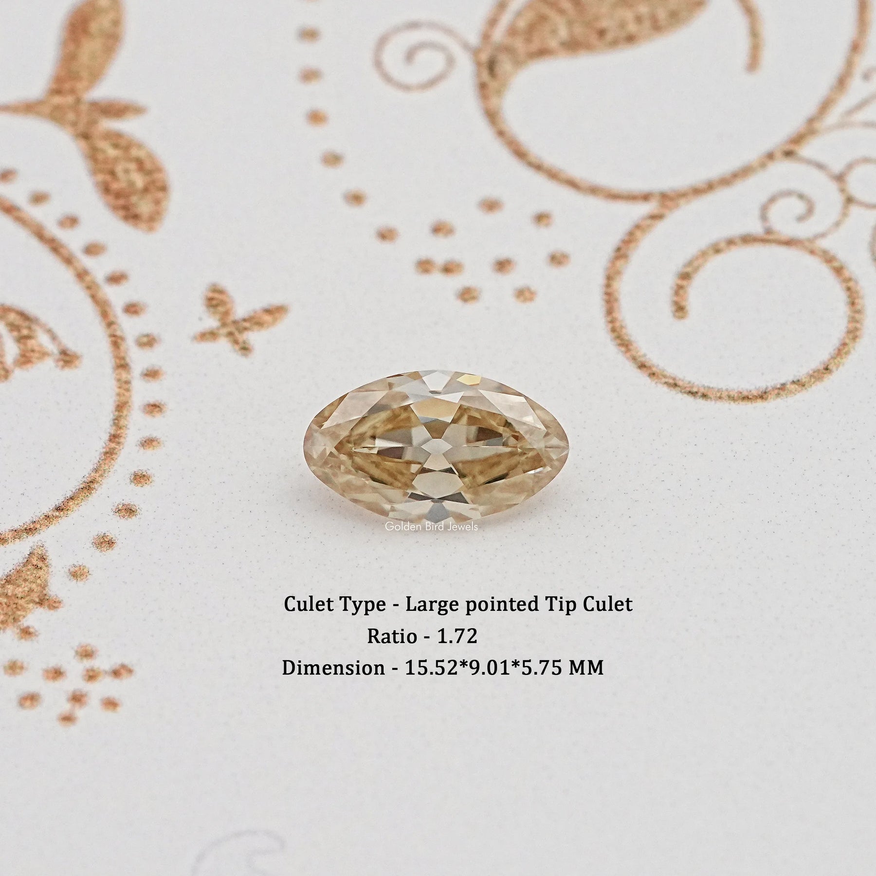 Yellow Old Mine Moval Loose Stone