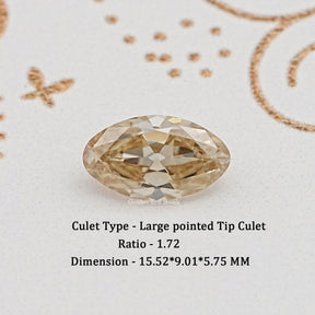 Yellow Old Mine Moval Loose Stone