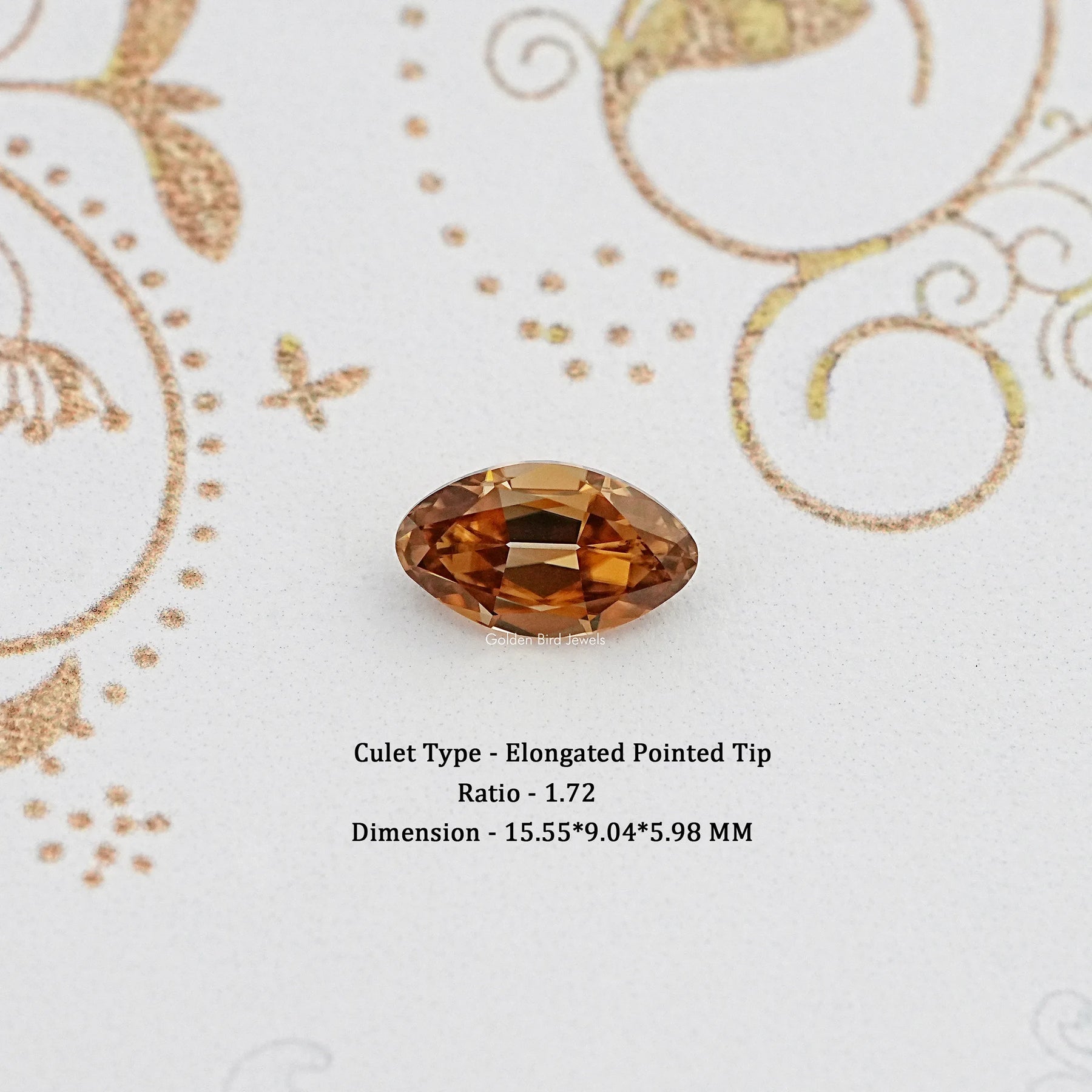 Old Mine Cut Moval Loose Moissanite Stone