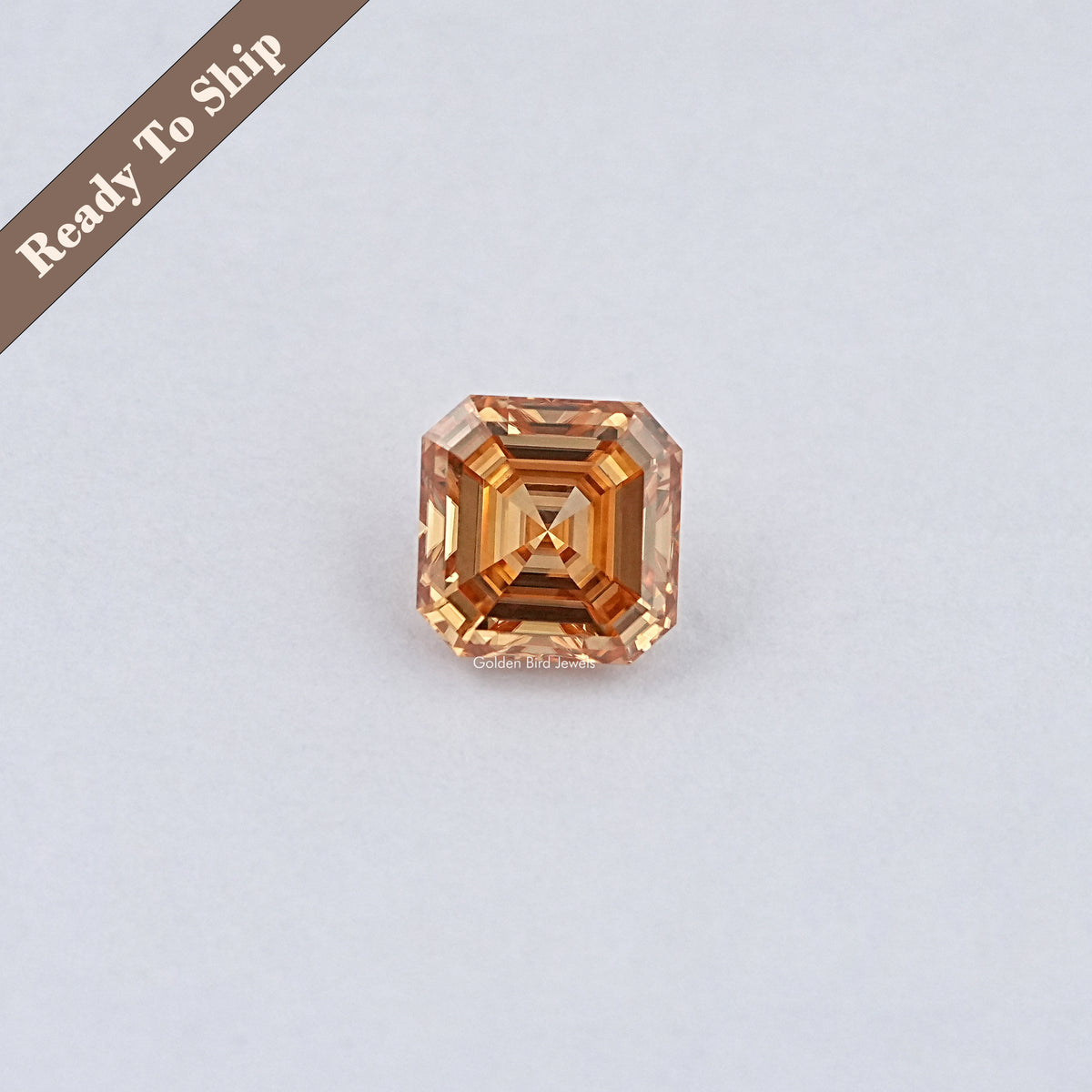 Asscher Cut Loose Moissanite
