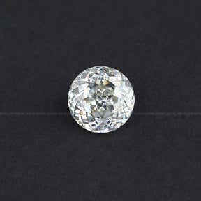 Portuguese Cut Round Moissanite Antique Stone