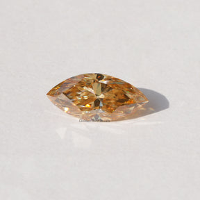Champagne Marquise Cut Loose Moissanite