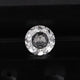 Round Rose Cut Loose Moissanite Stone