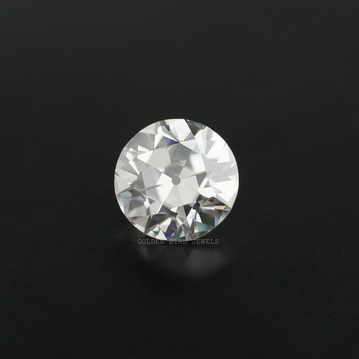 3.30 CT Old European Round Cut Loose Moissanite