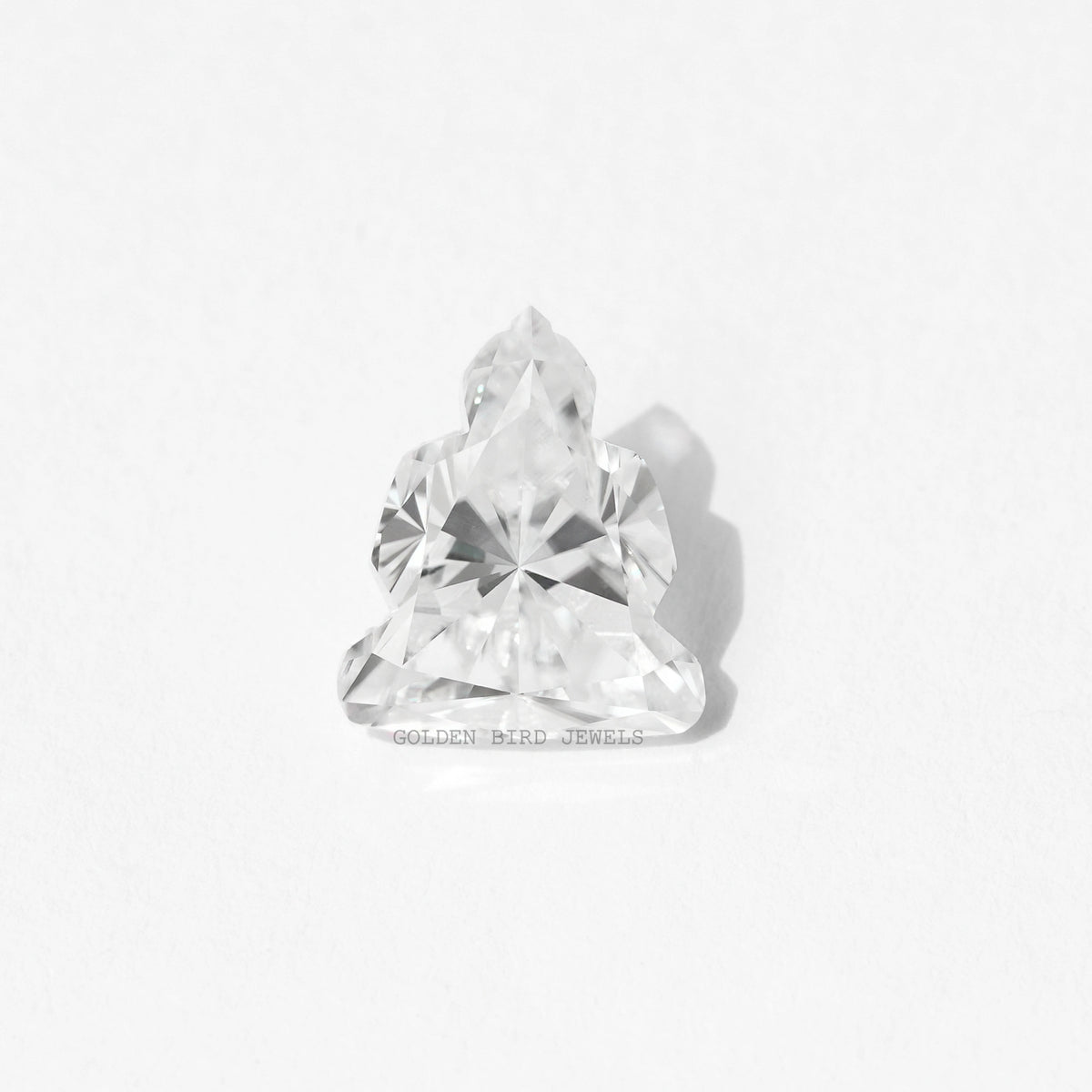 Buddha Cut Antique Moissanite Loose Stone