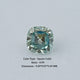Light Blue Old Mine Cushion Loose Moissanite