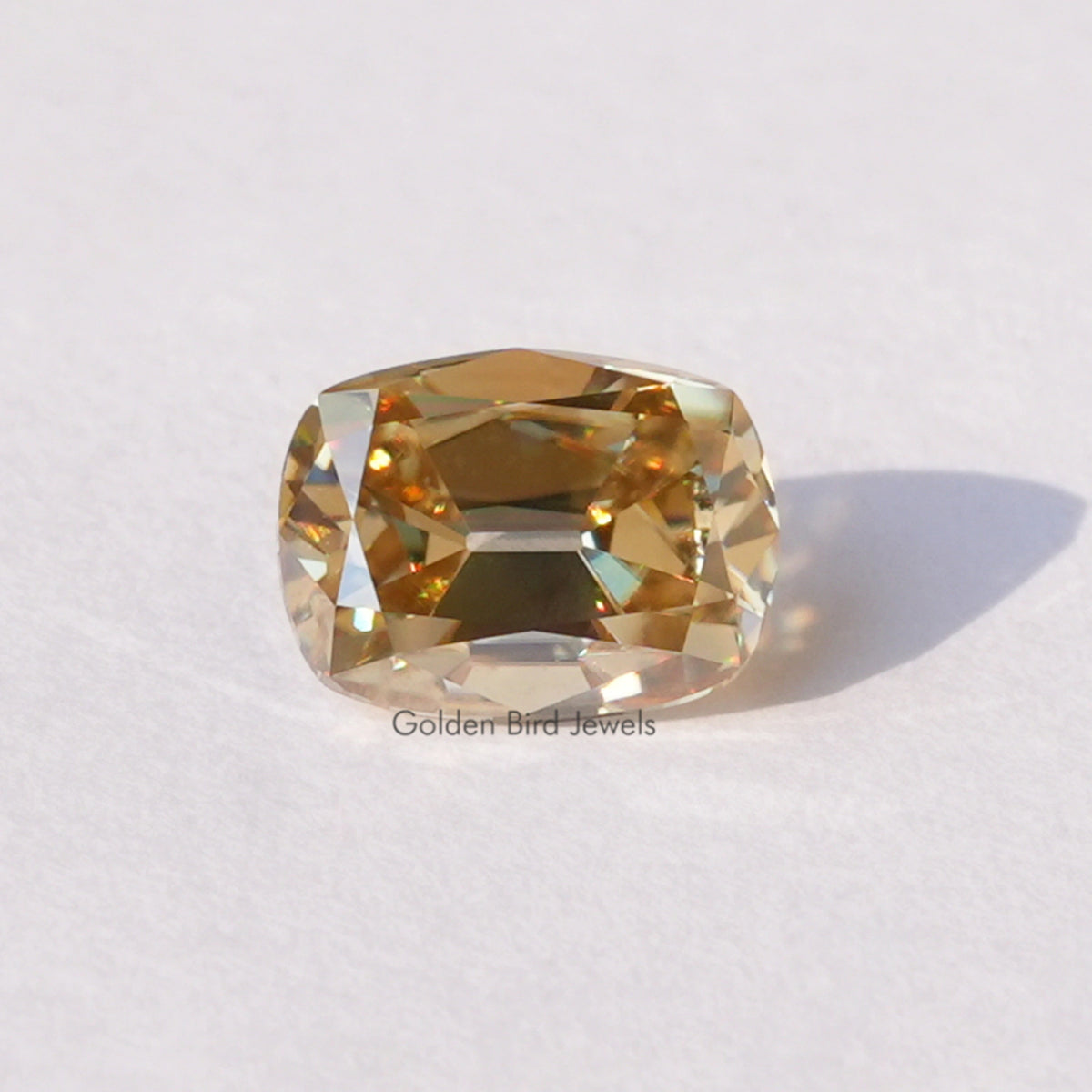 1.50 CT Elongated Old Mine Cut Cushion Moissanite Stone