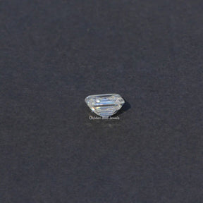 [Colorless Asscher Cut Loose Moissanite]-[Golden Bird Jewels]