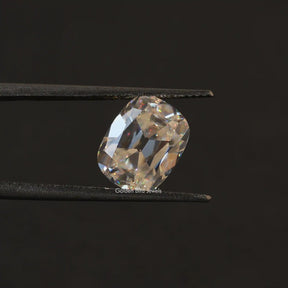 [Front view of cushion cut loose stone made of vvs clarity]-[Golden Bird Jewels]