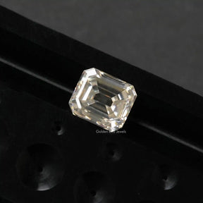 Asscher Cut Loose Moissanite Stone
