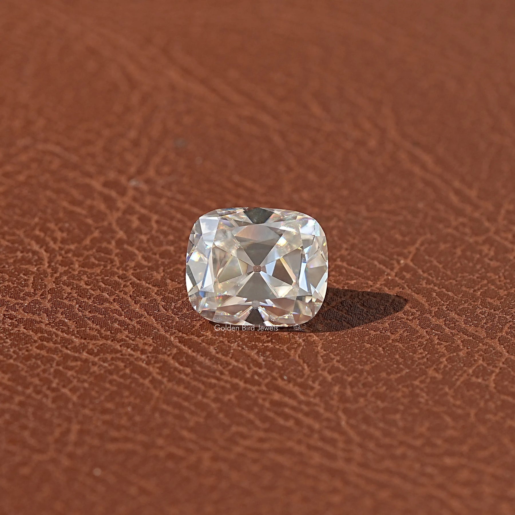 [Moissanite Cushion Cut Loose Stone]-[Golden Bird Jewels]