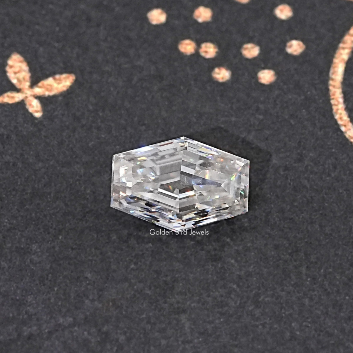 Near Colorless Old Mine Lozenge Cut Loose Stone