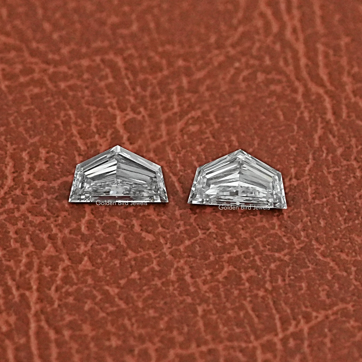 Cadillac Shaped Lab Grown Loose Diamond Pair