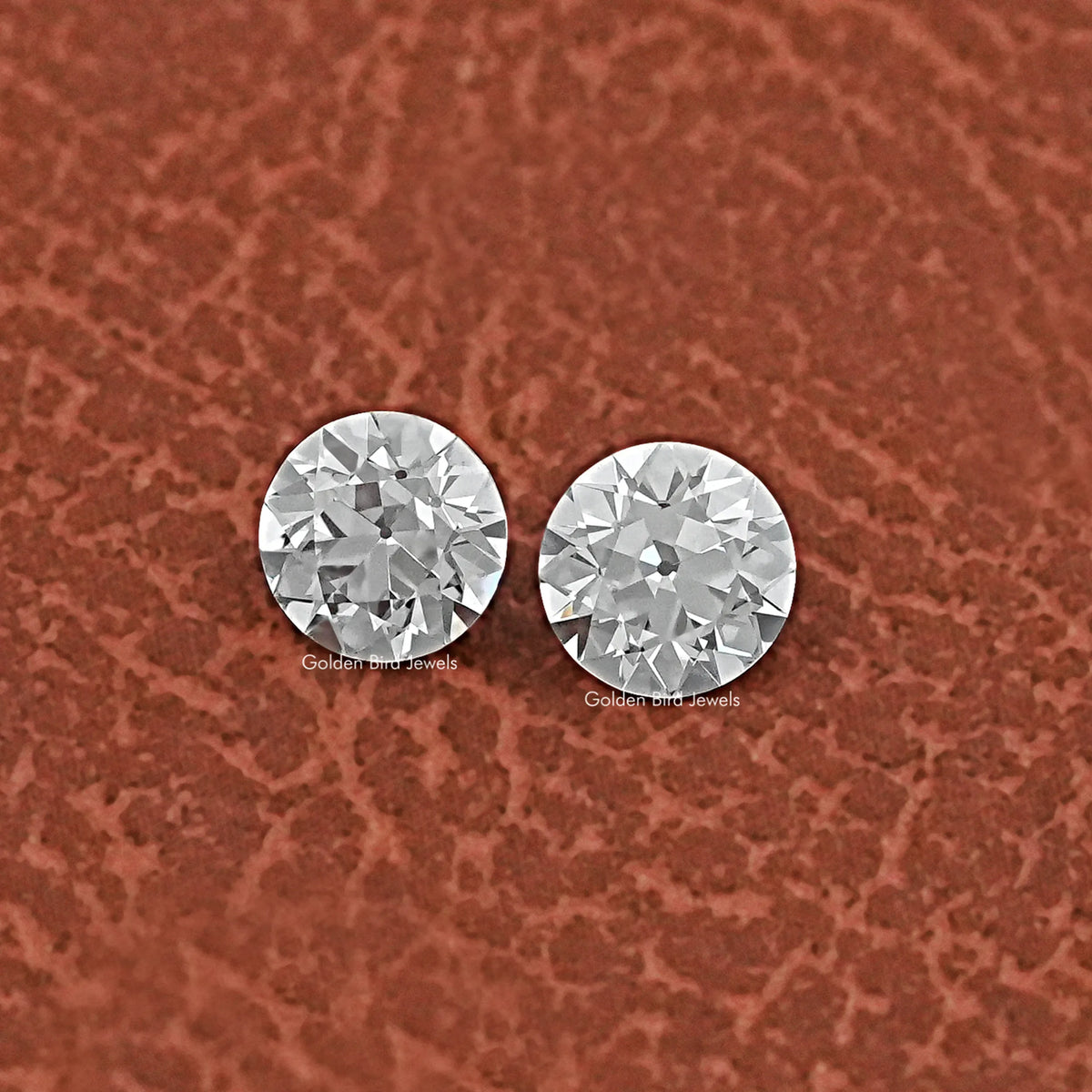 Old European Round Diamond Matching Pair