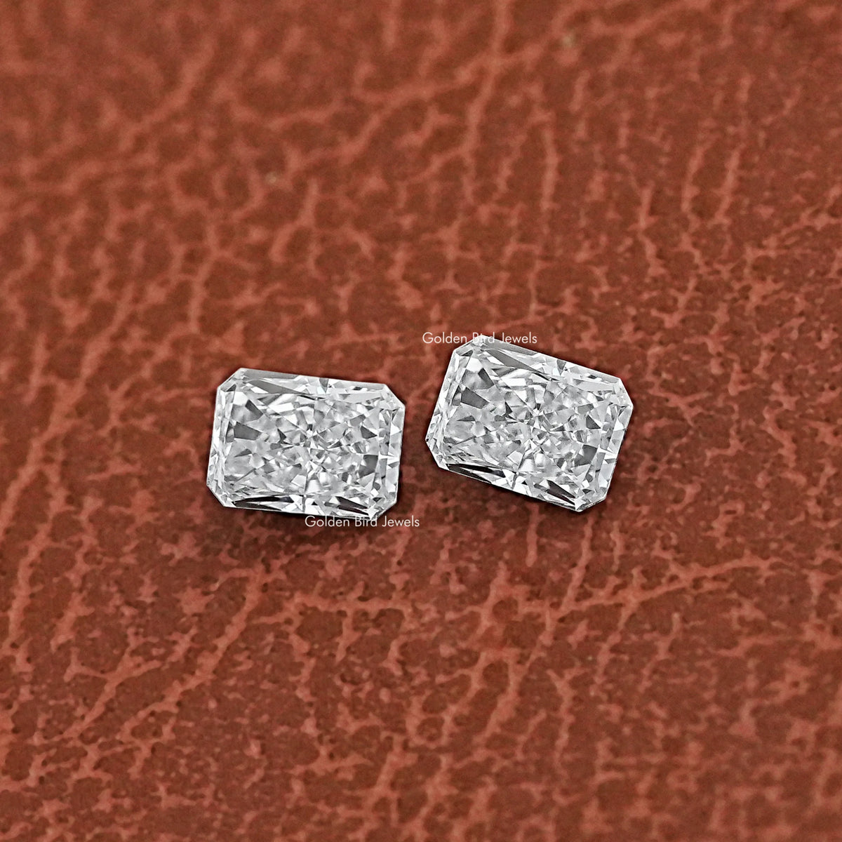 Radiant Cut Loose Diamond Matching Pair